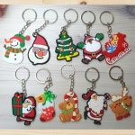 10종 1세트 크리스마스 열쇠고리 키링 핸드폰고리