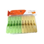 일조화학 스트롱 플라스틱 강력 앵글 컬러 빨래집게 77호