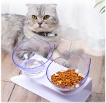 PET 강아지 고양이 밥그릇 물그릇 애견 식기 식탁 2구