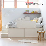 레이디가구 모노 수납침대 안전 가드 1200