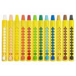 12색 크레파스 유아 어린이집 크레용