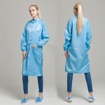 조영 정전기 방지 방진복 보호복 작업복 공장 클린복 남여