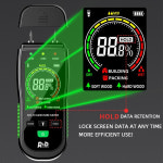 1PC MT19 컬러 스크린 목재 수분 측정기 벽 함량 시험기 판지 습도 감지기 시멘트