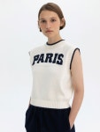 벤시몽 벤시몽 PARIS LOGO VEST - BS3SKN562IV