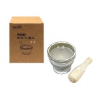 도자기 절구 -소 약11cm 마늘빻기 깨절구 다지기