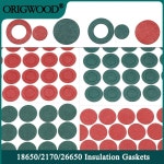 20 500pcs 18650 21700 26650 리튬 이온 배터리 절연 가스켓 팩 셀 보리 접착 종이 전극 패드