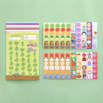 나의 꿈 칭찬 스티커 12종 SET 스티커판12 스티커12