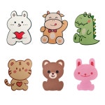 귀여운 동물 캐릭터 화장실 변기 뚜껑 탈취스티커 소