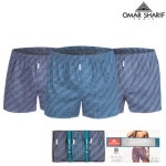 오마샤리프 오마샤리프 국내산 남성 사각팬티 30수 순면 트렁크 3매
