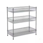 업소용 식기 건조대 스텐 트레이 설거지 바구니 선반 철제 랙 물빠짐 건조 3단 1개