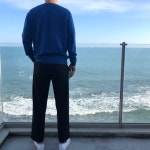 모모멘 세미와이드핏 탄탄 히든 슬랙스