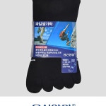 용신 파일쿠션 남성 무지 발가락 장목양말 5P 남자