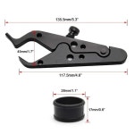 오토바이 그립 클립 액세서리 범용 보조 크루즈 핸들 리테이너 클램프 호환 도구 컨트롤 바 스로틀 잠금