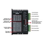 step 드라이버 H Cintroller 모터 42 57 86 Ne 7 Nema23 용 브러시리스 쉘 TB6600