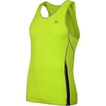 미즈노 Mizuno 러닝 남성용 크리에이션 싱글렛 그린 Large