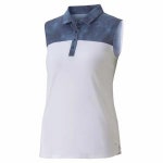 pumagolf 여성용 골프 2020 타이 다이 블록 민소매 폴로 피코트