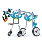 반려견 휠체어 4륜 강아지 재활 훈련 보행 보조기