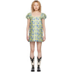 GANNI 가니 플로럴 미니 드레스 TP839454604