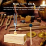 공명 상자 튜닝 포크 소리 치유 교육 청력 테스트 명상 432 Hz