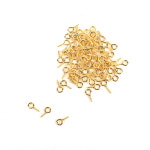 키링 미니어처 부자재 9자핀 100개입