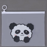 PVC 슬라이드 다용도 수납가방 반투명 여행용 문구파우치