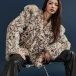 딘트 딘트 레오파드 퍼프 자켓 J2071