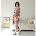 쉬즈마담 쉬즈마담 이디아 홈상하 팬츠세트 홈드레스 엄마옷 H8433