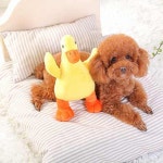 네이처스 파머 강아지 애착 오리 인형 장난감 삑삑이 노랑오리