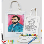 셀러허브 1 4B 기타미술놀이 반고흐 자화상 가방 만들기 HYIJT4TY