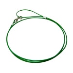 강아지 칼라 와이어줄 1P 반려견 줄꼬임 리드줄