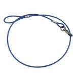 강아지 칼라 와이어줄 1P 반려견 줄꼬임 리드줄