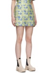 GANNI 가니 3D 미니 스커트 873 Oyster