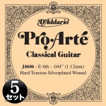 D Addario 다다리오 클래식 용 장미 현 프로 아르테 G-3rd Composites 5 개 세트 J4603C