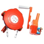 필름 농업용 온실 측면 환기 수동 기어 박스 롤업