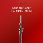 D Addario 다다리오 첼로 현 44M Prelude Cello StringsA-nickel 1개 J1011