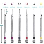 시계 수리를위한 5 개 대 0 8-1 강철 스크루 드라이버 미니 핀으로 휴대용 도구 밴드 제거 제조