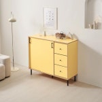 가구산책 슬라이딩 3서랍 수납장 1200 H6921