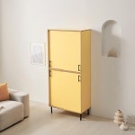 가구산책 슬라이딩 2단 수납장 800 H6922