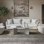 까사미아 로네 4인 소파