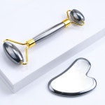 목 바디 테라헤르츠 괄사 안마기 마사지기 하트 롤러