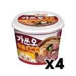 본고장 가쓰오우동 곱빼기 즉석용기면 329 6g x 4개