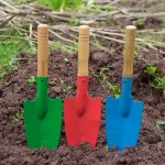 원예 농기구 미니 낙지삽 컬러 철 꽃 모종삽 튼튼한 랜덤발송