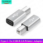 USB 타입 C B 수 어댑터 프린터 키보드 피아노 전자 드럼 2 0 악기 변환기