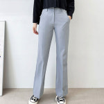 투버튼 부츠컷 슬랙스 팬츠 바지