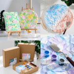 민화샵 백드롭 페인팅 DIY 유화그리기 피포페인팅 캔버스그림 백드롭아트 백드롭페인팅키트