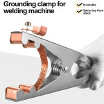 300A A 유형 전기 용접기 케이블 접지 와이어 클램프 플라이어 도구 전극 홀더