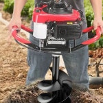 구굴기 땅파기 드릴 모종심기 이식기 엔진 소형굴착기 경제적인 2행정 굵은 드릴