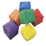 다우리 다우리 콩주머니 학교 운동회 오재미 빈백 큐브 6개