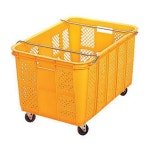 정리 적재함 136L 보관함 바퀴 수납함 박스 바구니 수납 바스켓 볼 1개