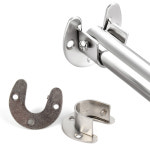 옷걸이봉 압축봉 스텐 봉받침 소켓 홀더